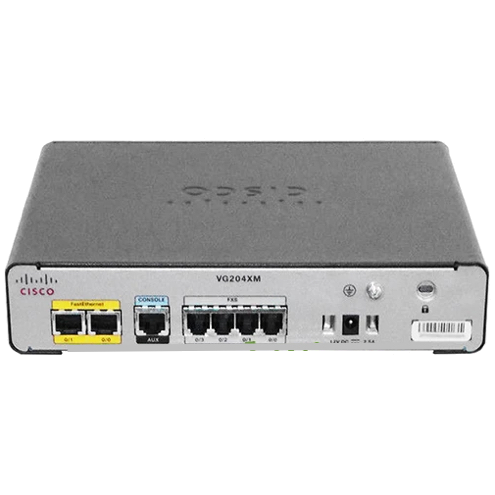 Cisco VG204XM | Analogue Voice Gateway |10/100 Ethernet | Power Pack ...