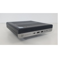 HP EliteDesk 800 G4 Mini PC i5 8600 6C 8GB RAM 256GB M.2 SSD W11 WiFi BT